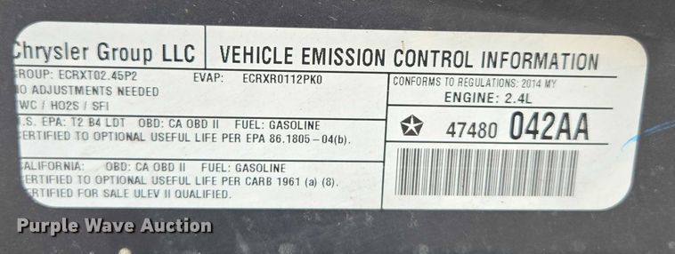 image for item ED2091 2014 Jeep Compass SUV