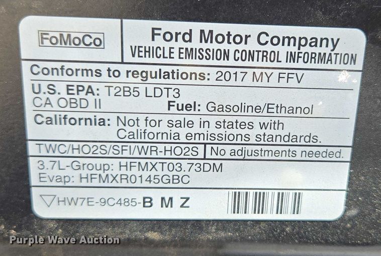 image for item ED2101 2017 Ford Explorer  SUV
