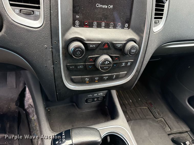 image for item ED4225 2019 Dodge Durango SSV SUV