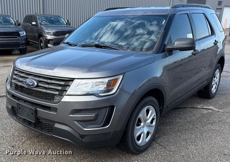 image for item ED4227 2018 Ford Explorer Police Interceptor  SUV