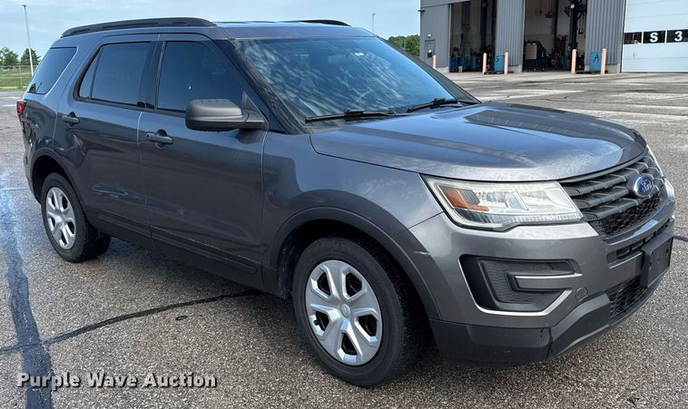 image for item ED4227 2018 Ford Explorer Police Interceptor  SUV