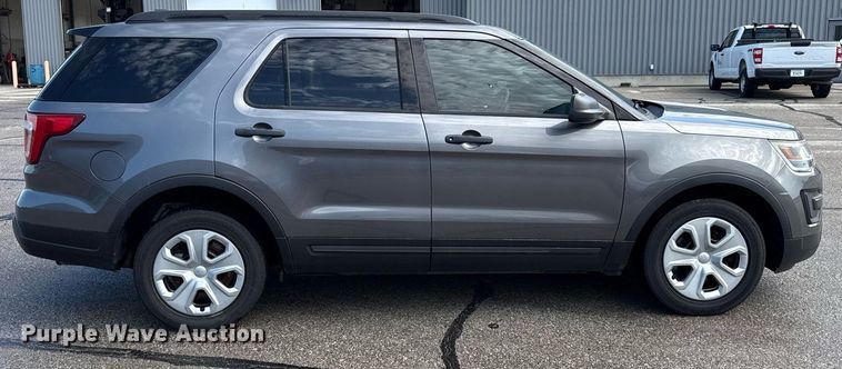 image for item ED4227 2018 Ford Explorer Police Interceptor  SUV