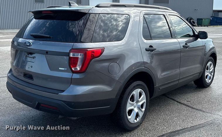 image for item ED4227 2018 Ford Explorer Police Interceptor  SUV