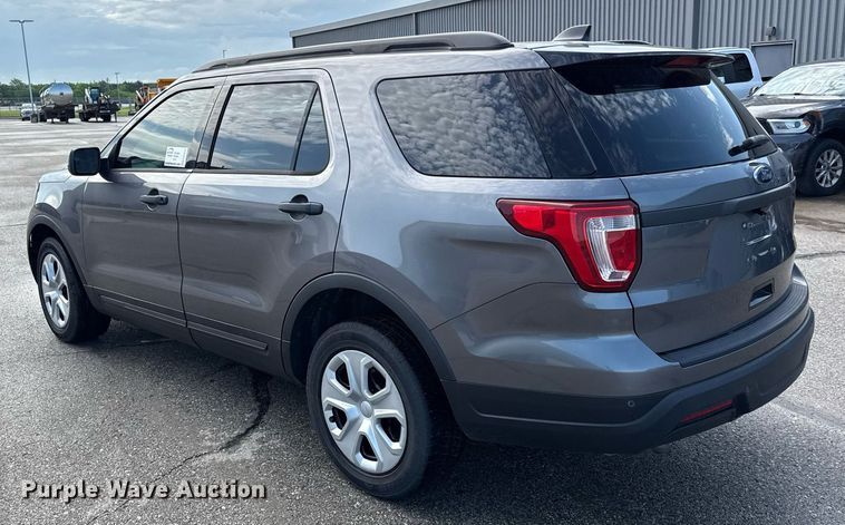 image for item ED4227 2018 Ford Explorer Police Interceptor  SUV