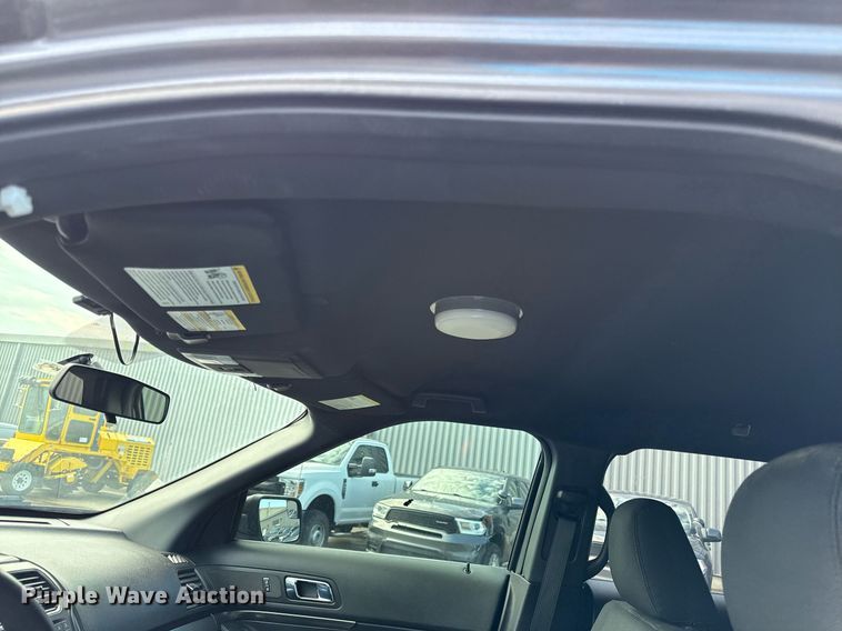 image for item ED4227 2018 Ford Explorer Police Interceptor  SUV