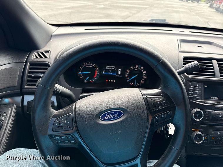 image for item ED4227 2018 Ford Explorer Police Interceptor  SUV