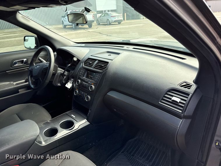 image for item ED4227 2018 Ford Explorer Police Interceptor  SUV