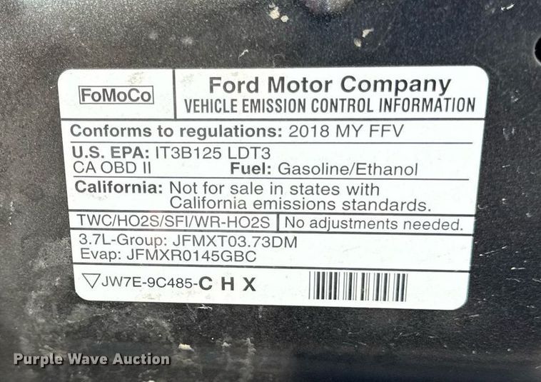 image for item ED4227 2018 Ford Explorer Police Interceptor  SUV