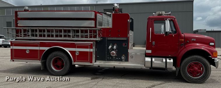 image for item ED4236 1994 International 4900 pumper fire truck