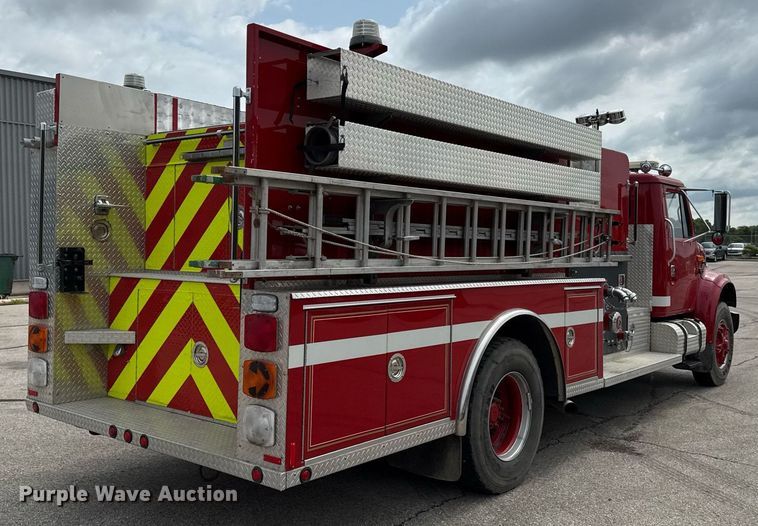 image for item ED4236 1994 International 4900 pumper fire truck