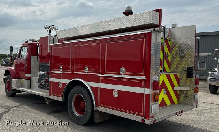 image for item ED4236 1994 International 4900 pumper fire truck