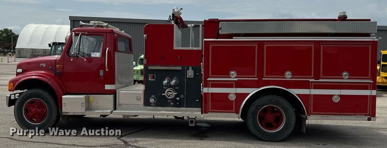 image for item ED4236 1994 International 4900 pumper fire truck