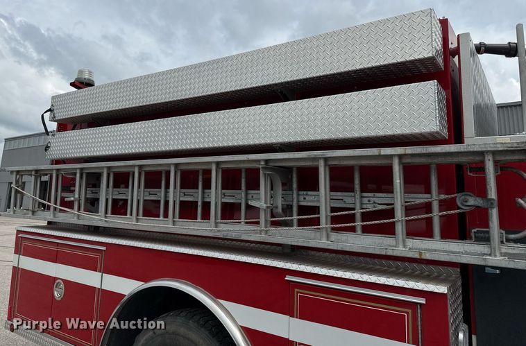 image for item ED4236 1994 International 4900 pumper fire truck