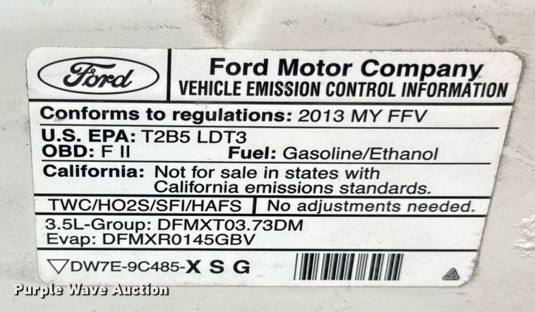 image for item ED4239 2013 Ford Explorer SUV