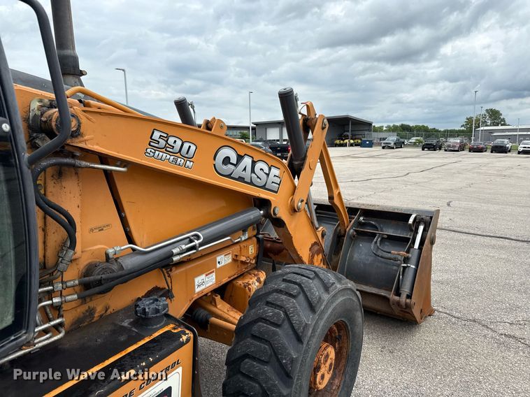 image for item ED4240 2013 Case 590 Super N backhoe
