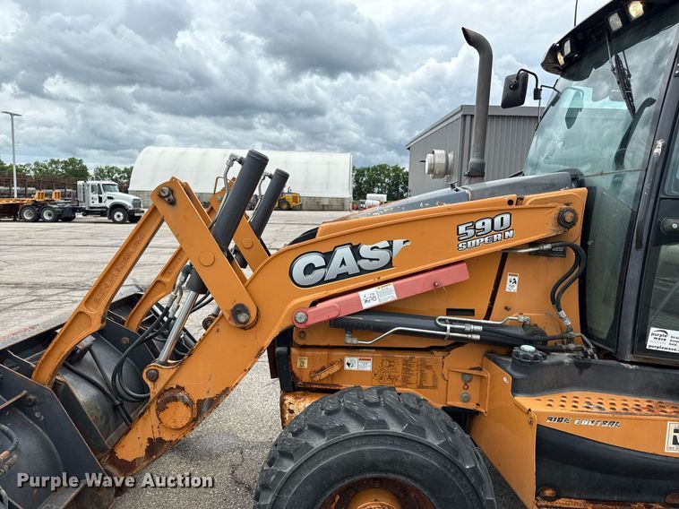 image for item ED4240 2013 Case 590 Super N backhoe