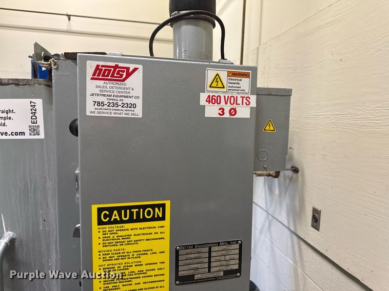 image for item ED4247 2015 Better Engineering G-2000 parts washer