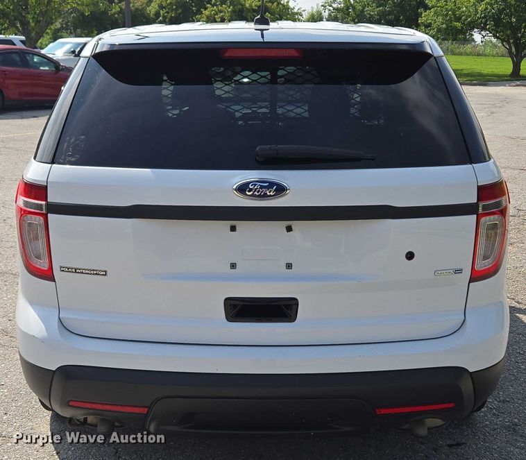 image for item EF1547 2013 Ford Explorer Police Interceptor SUV