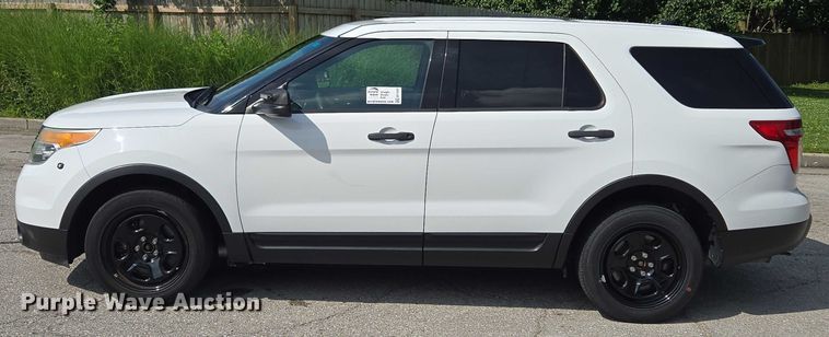 image for item EF1547 2013 Ford Explorer Police Interceptor SUV