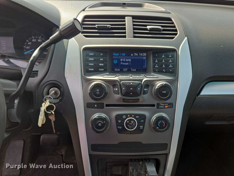 image for item EF1547 2013 Ford Explorer Police Interceptor SUV