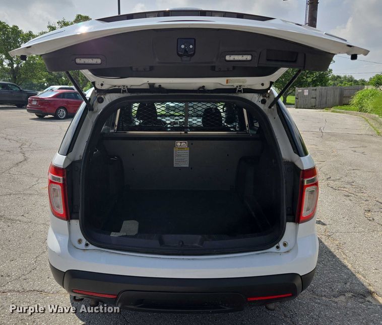 image for item EF1547 2013 Ford Explorer Police Interceptor SUV