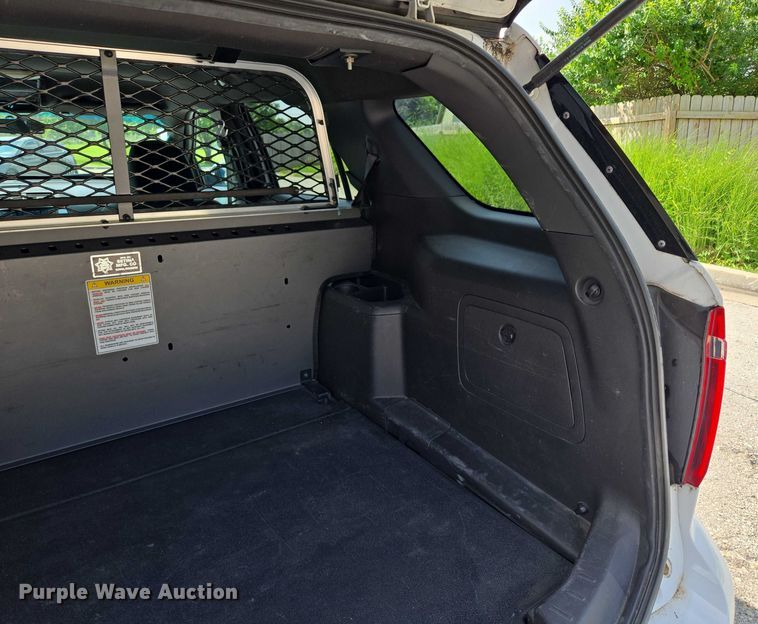 image for item EF1547 2013 Ford Explorer Police Interceptor SUV