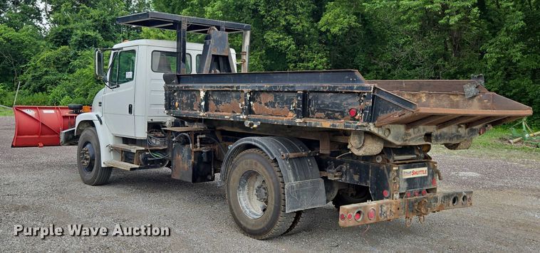 image for item EF1557 2003 Freightliner FL80 hook lift truck