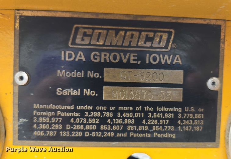 image for item EF1558 Gomaco GT-6200 slipform paver