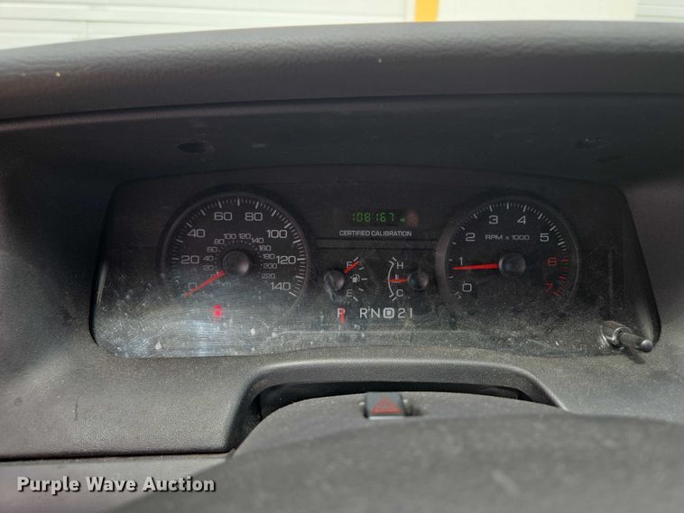 image for item EF1567 2010 Ford Crown Victoria Police Interceptor  