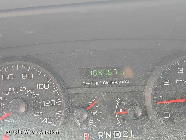 image for item EF1567 2010 Ford Crown Victoria Police Interceptor  