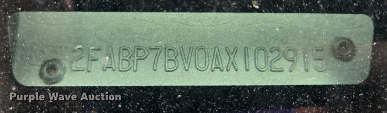 image for item EF1567 2010 Ford Crown Victoria Police Interceptor  