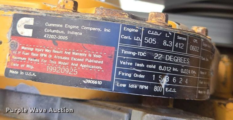 image for item EF1576 1993 Champion 720A motor grader