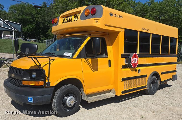 image for item EF3569 2012 Chevrolet Express school bus