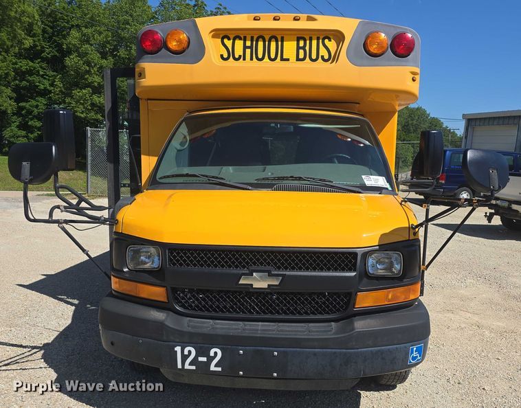 image for item EF3569 2012 Chevrolet Express school bus