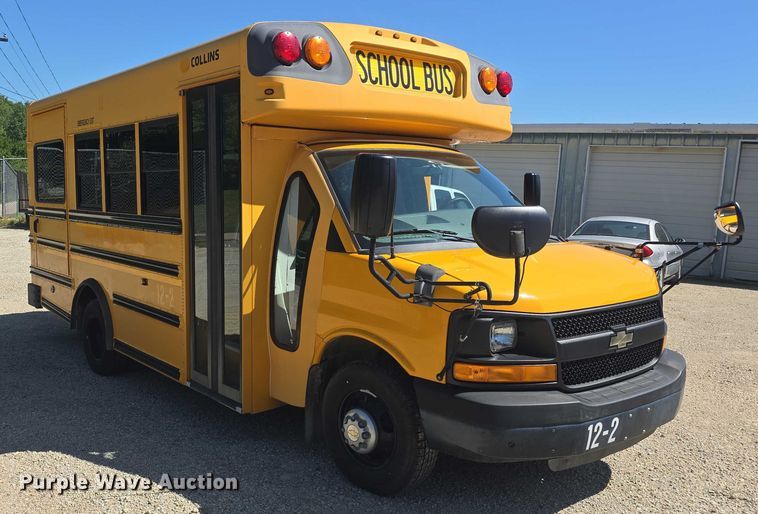 image for item EF3569 2012 Chevrolet Express school bus
