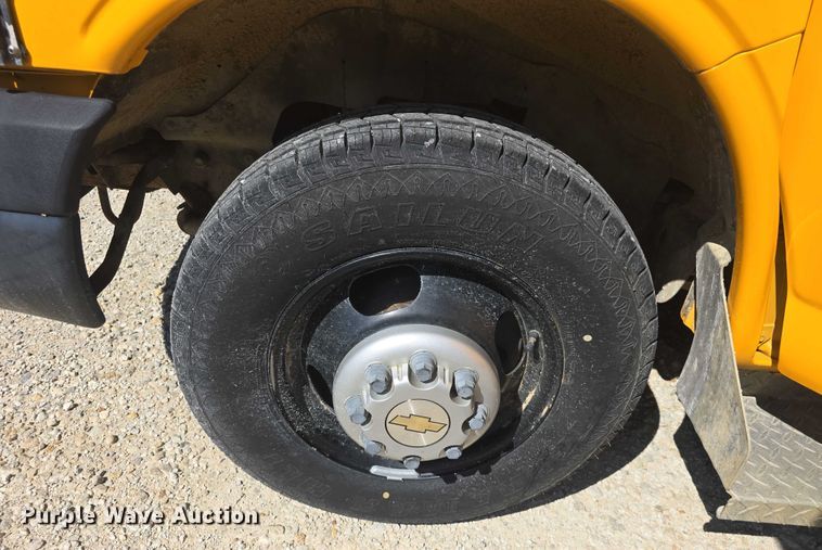 image for item EF3569 2012 Chevrolet Express school bus