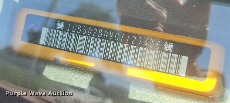 image for item EF3569 2012 Chevrolet Express school bus