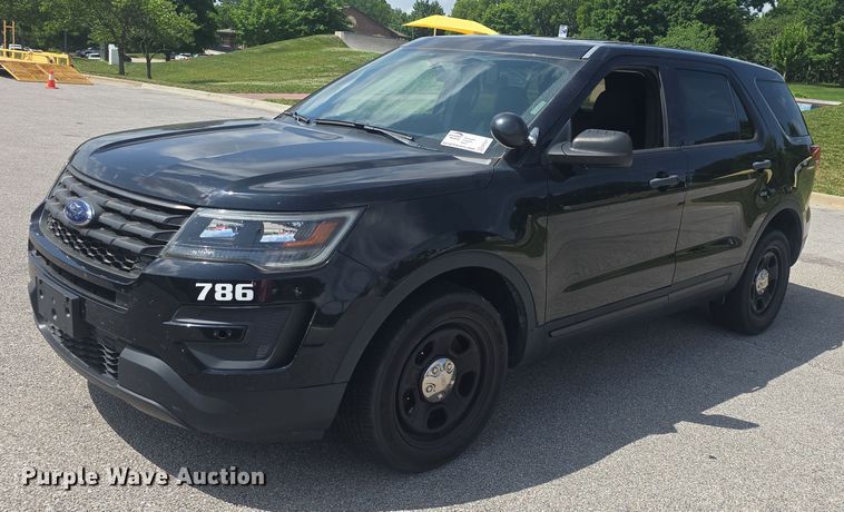 image for item EF3571 2017 Ford Explorer Police Interceptor SUV