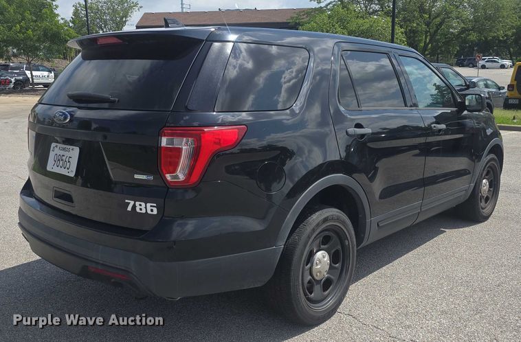 image for item EF3571 2017 Ford Explorer Police Interceptor SUV