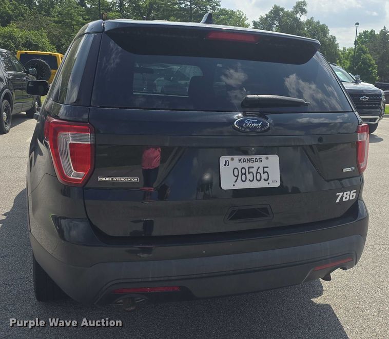 image for item EF3571 2017 Ford Explorer Police Interceptor SUV