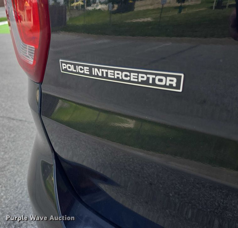 image for item EF3571 2017 Ford Explorer Police Interceptor SUV