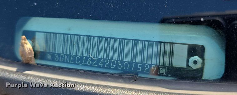 image for item EF3584 2002 Chevrolet Suburban 1500 SUV