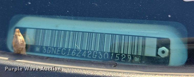 image for item EF3584 2002 Chevrolet Suburban 1500 SUV