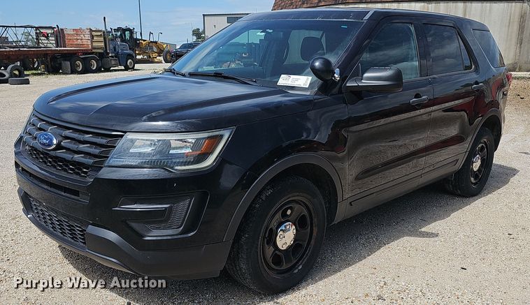 image for item EF3597 2016 Ford Explorer Police Interceptor SUV