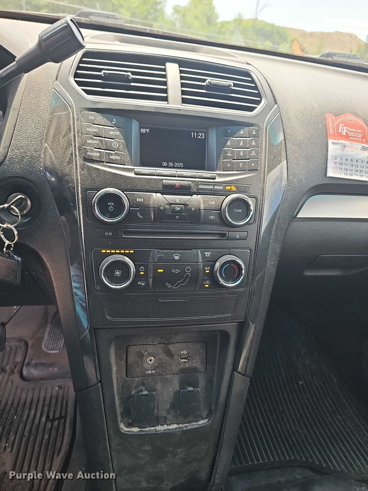 image for item EF3597 2016 Ford Explorer Police Interceptor SUV