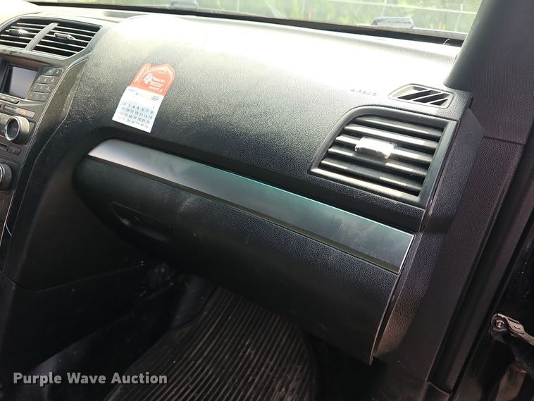 image for item EF3597 2016 Ford Explorer Police Interceptor SUV