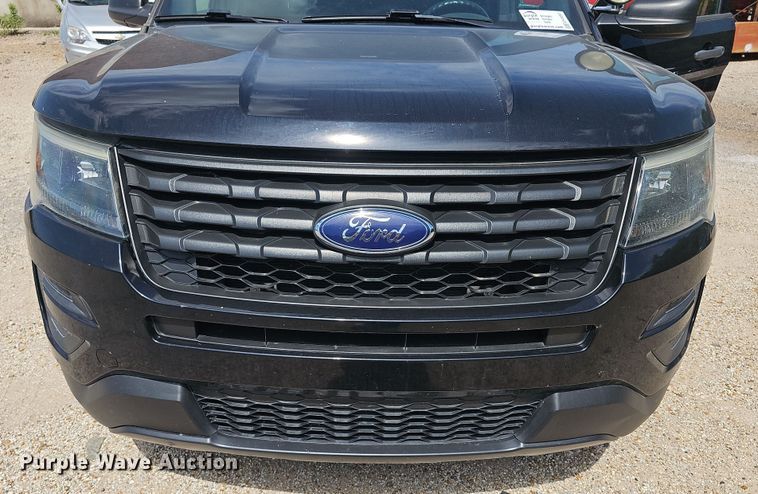 image for item EF3597 2016 Ford Explorer Police Interceptor SUV