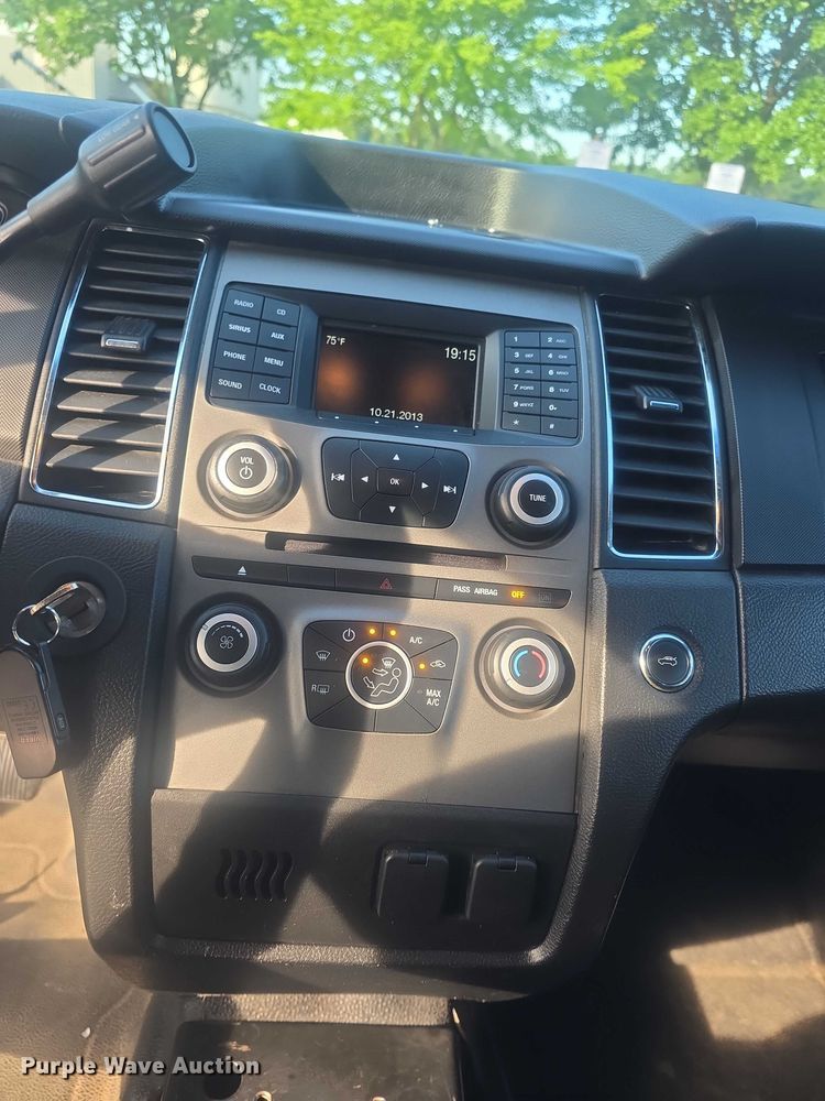 image for item EF3599 2014 Ford Taurus Police Interceptor 