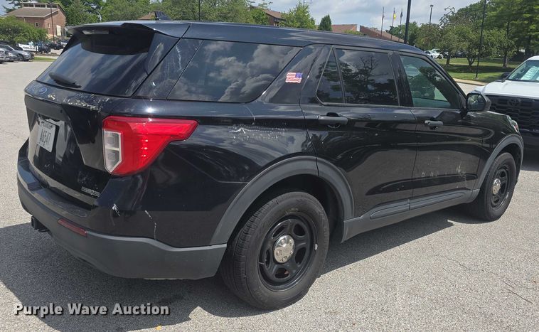 image for item EF3602 2020 Ford Explorer Police Interceptor SUV