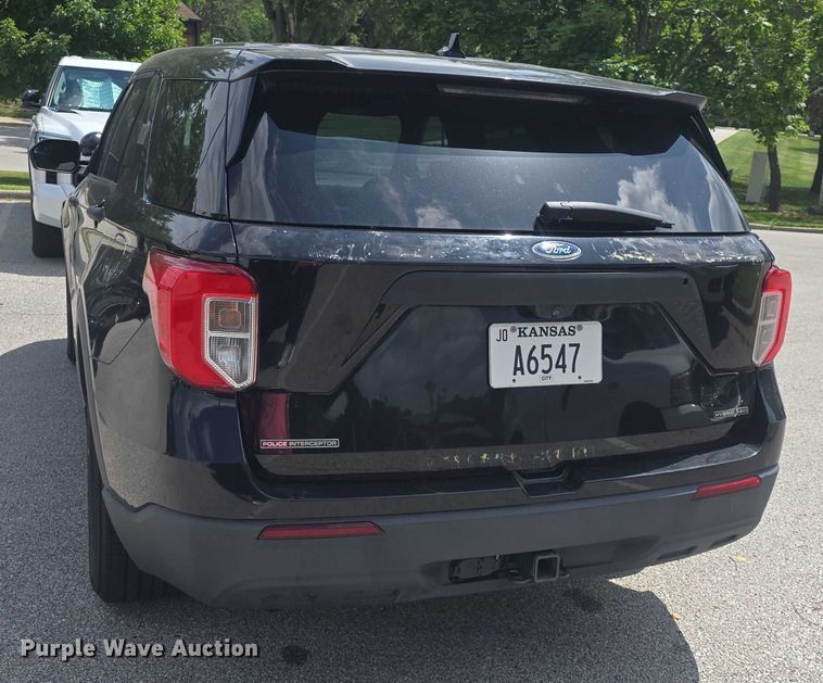 image for item EF3602 2020 Ford Explorer Police Interceptor SUV